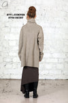 Marc le bihan long net eye skirt 2752 Terre